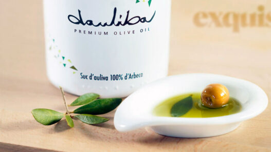 Aceite Dauliba, exprimido sin hueso, virgen extra de Arbequina ECO