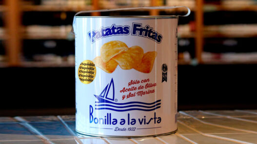 Patatas Bonila a la Vista en lata, las chips gourmet que triunfan